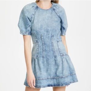 Jonathan Simkhai STANDARD
Holland Denim Mini Dress in Denim